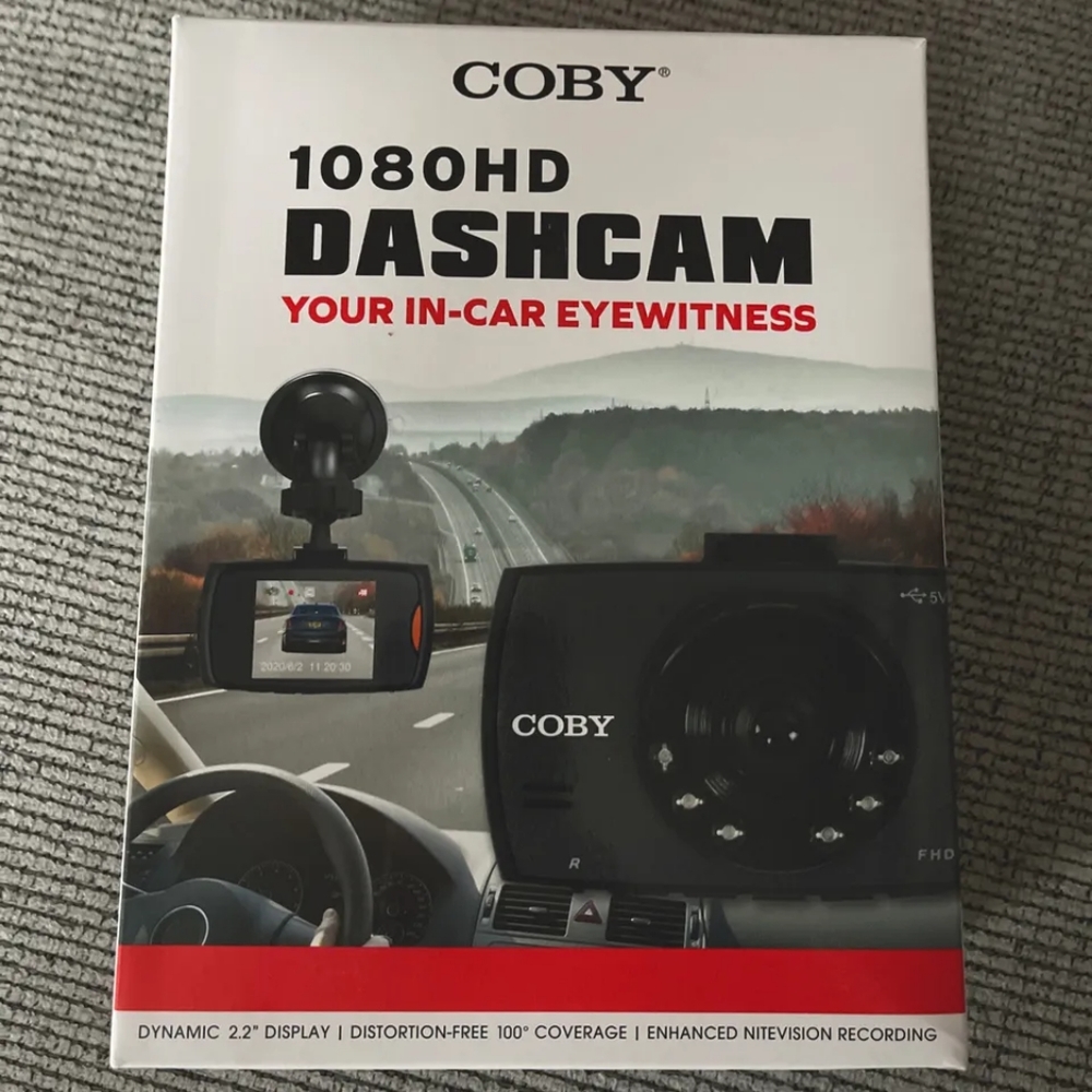 Coby dash cam